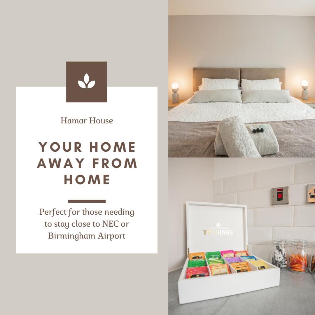 Stunning Abode 5 Min From Nec & Bhx, Pets Allowed Marston Green Exteriér fotografie
